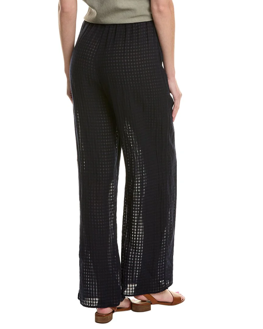 Bella Dahl Wide Leg Pocket Beach Linen-Blend Pant