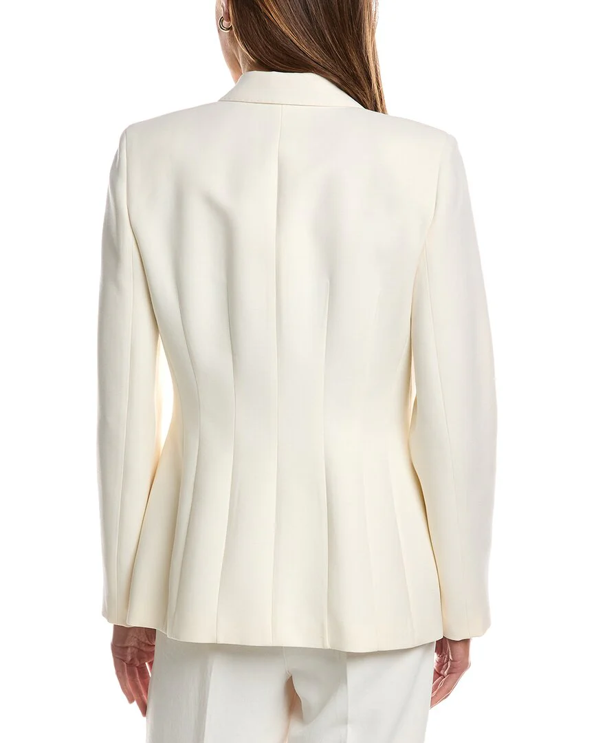 Lafayette 148 New York Notch Lapel Fitted Blazer