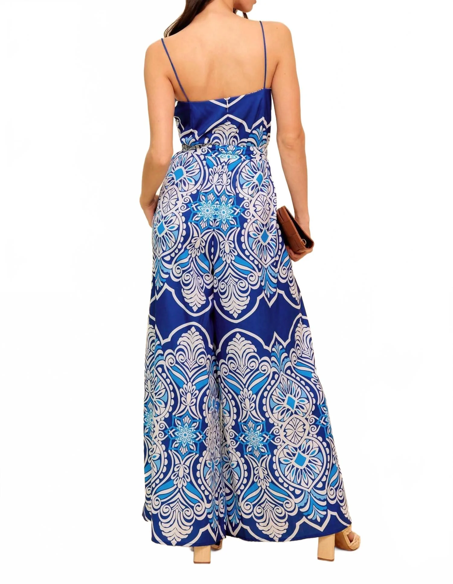 Larissa Blues Jumpsuit In Royal Blue