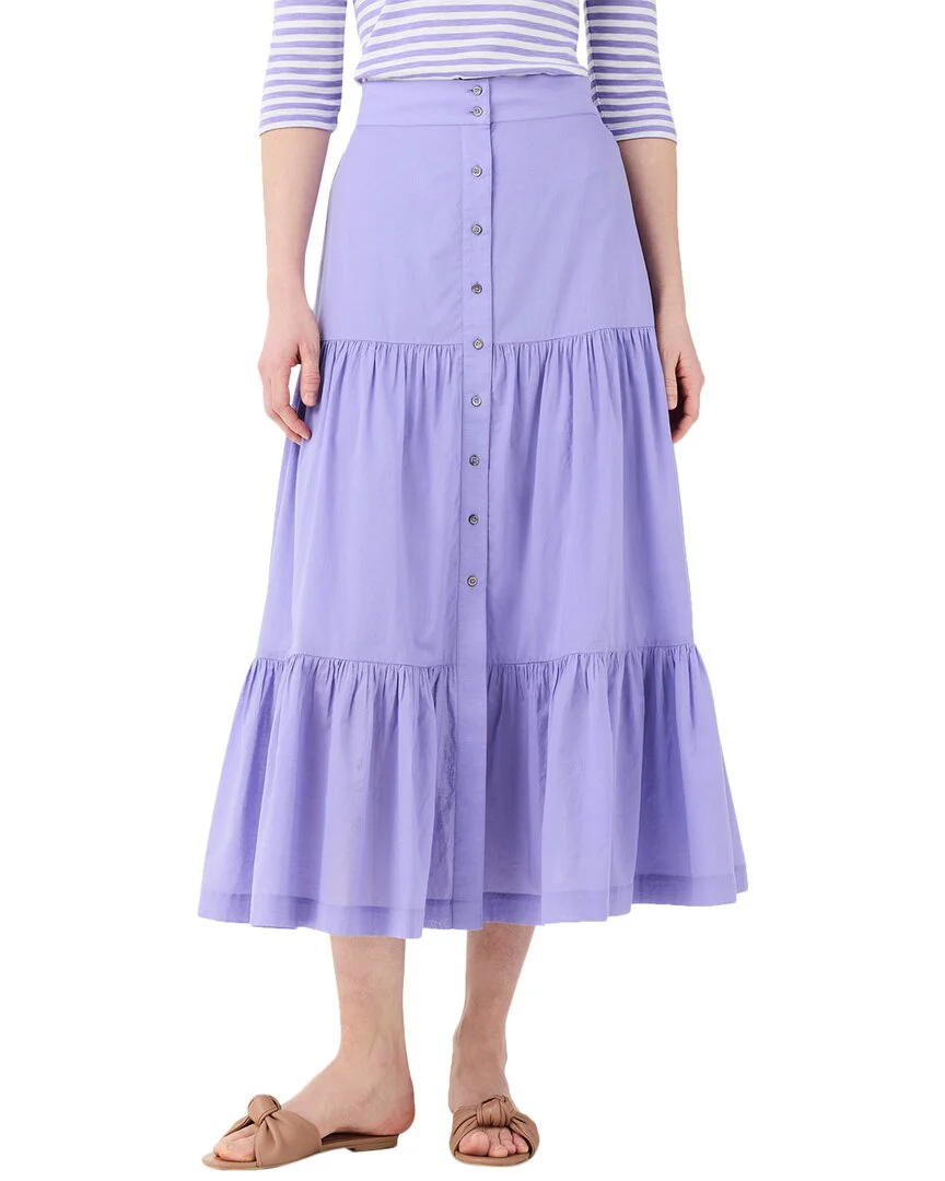 NIC+ZOE Cotton Tiered Skirt