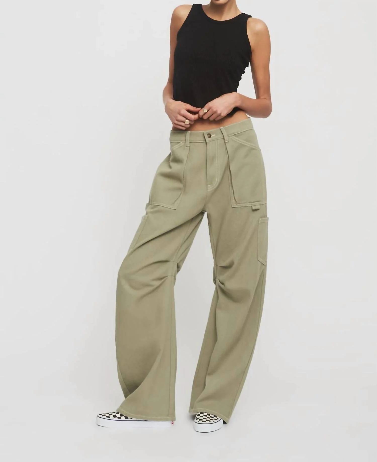 Miami Vice Pant In Light Khaki