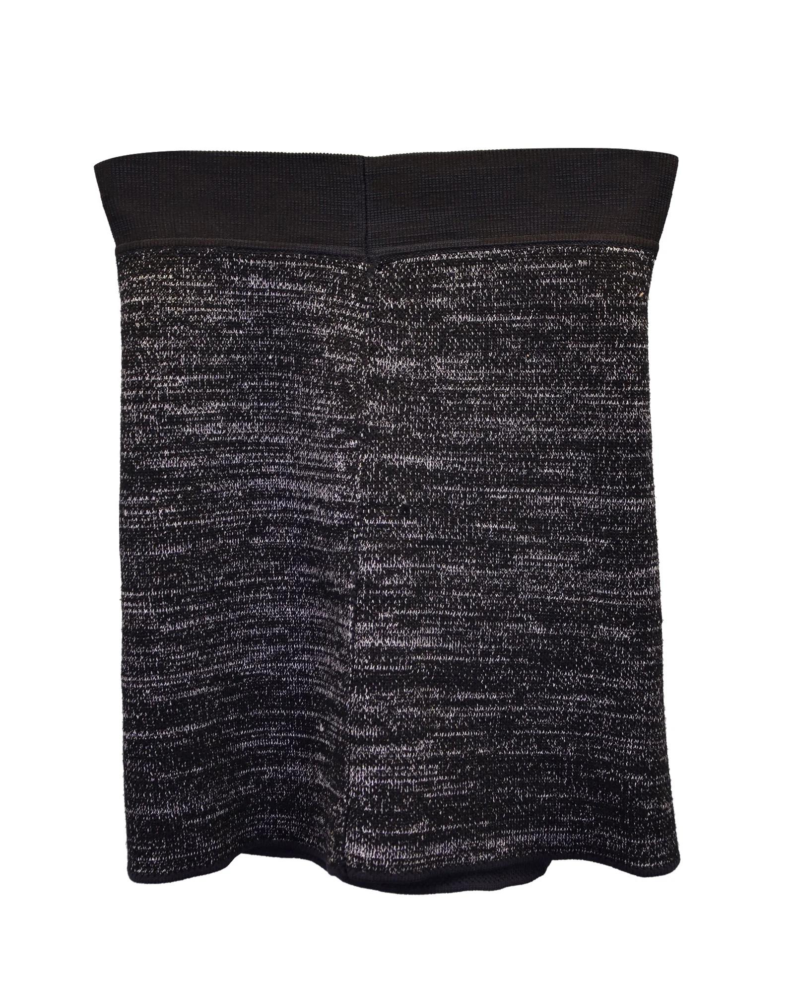 Isabel Marant Cashlin Knit Skirt Wrap Effect in Black Polyamide