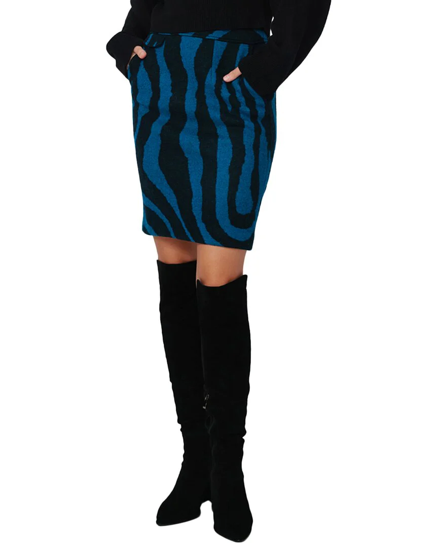 Diane von Furstenberg Ethel Wool-Blend Skirt