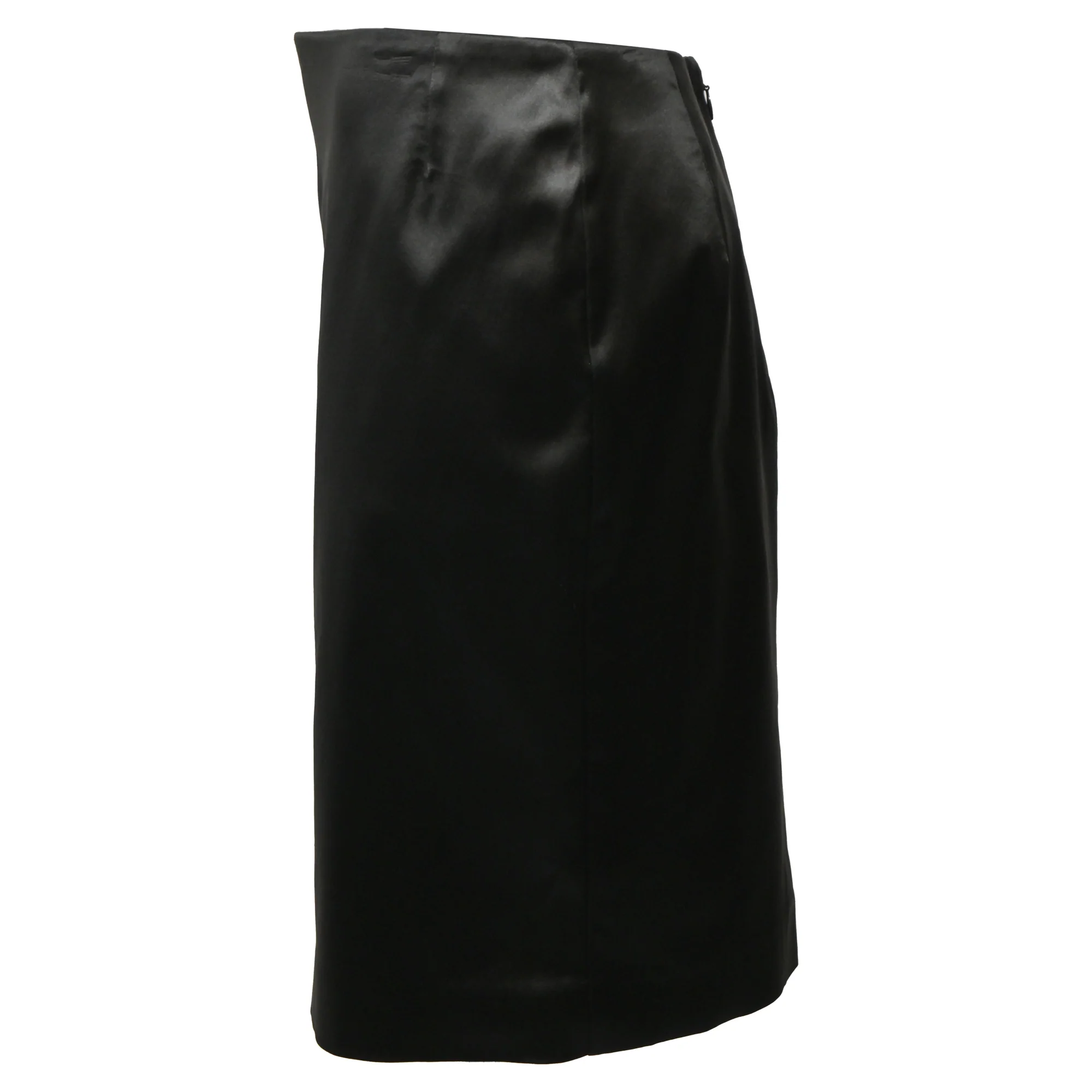 Missoni Midi Pencil Skirt in Black Acetate