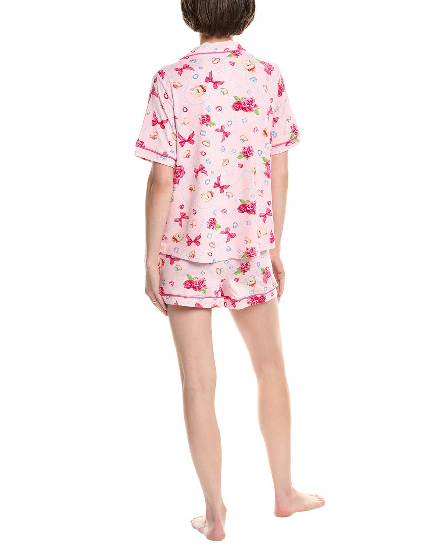 Room Service 2pc Lola Pajama Shirt & Short Set