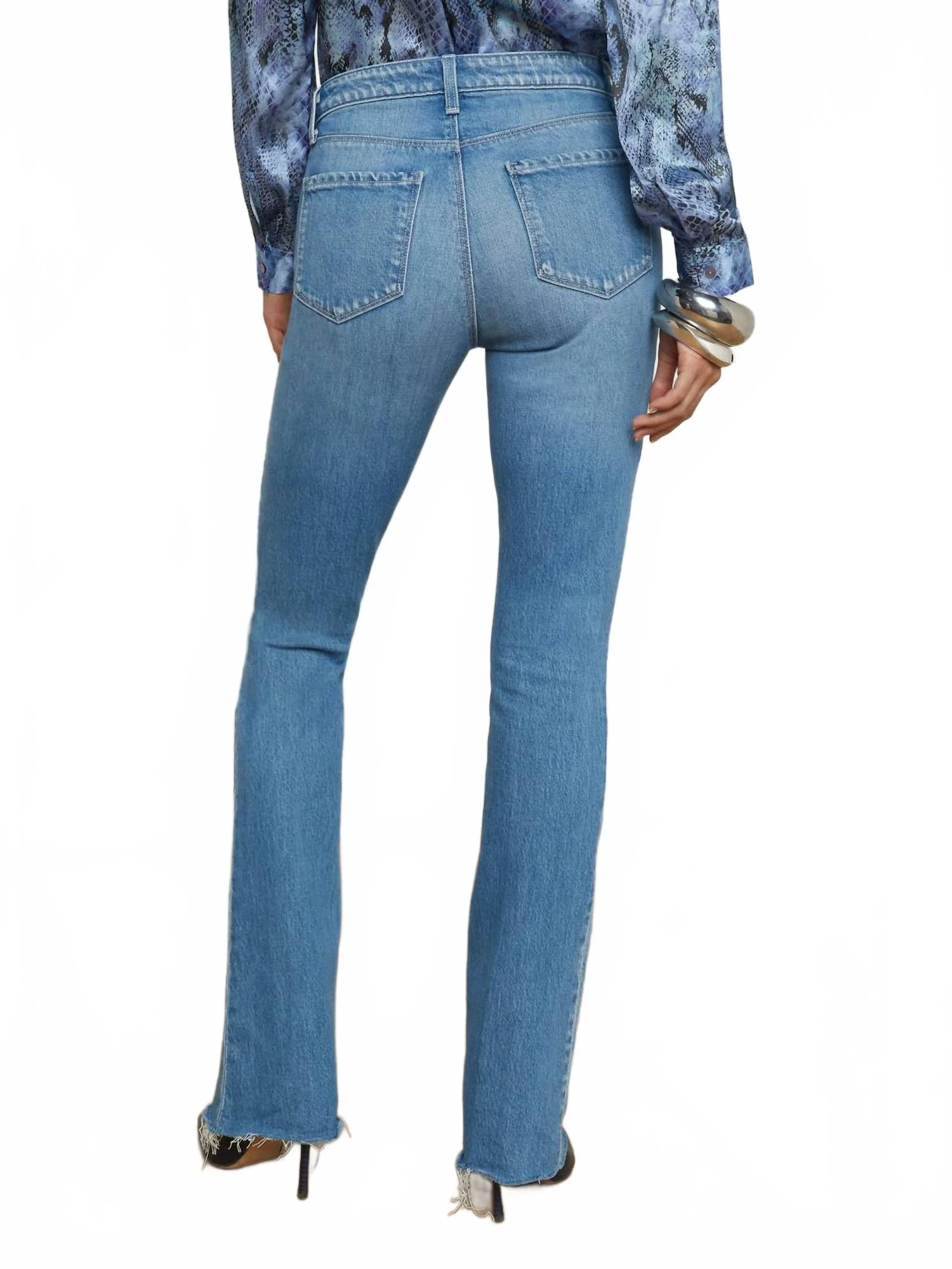 Ruth High Rise Straight Jean In Vista