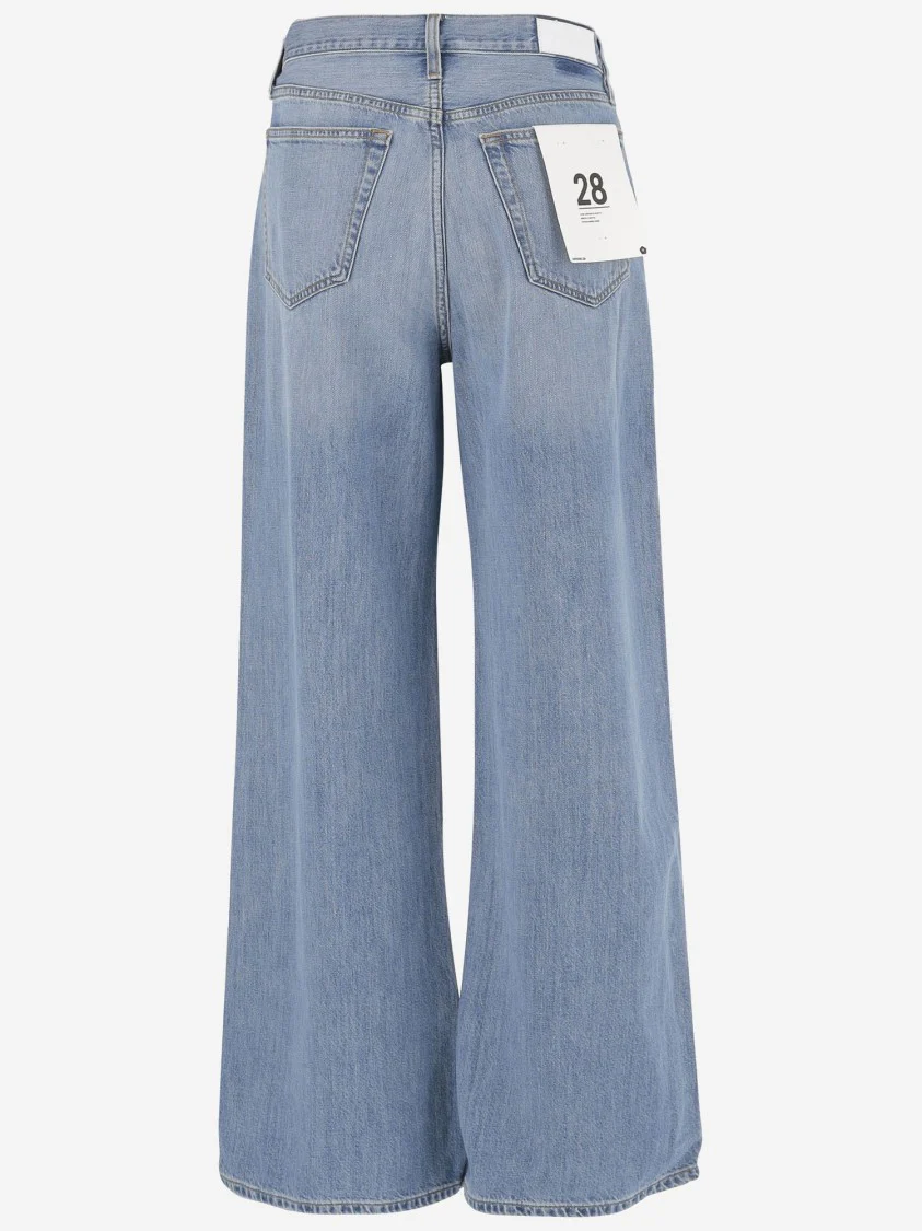 Cotton Blend Denim Jeans