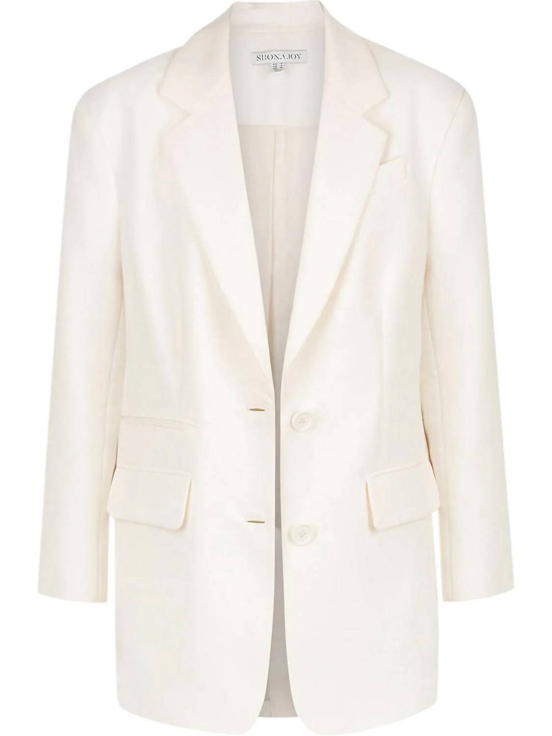 Irena Oversized Blazer In Ivory