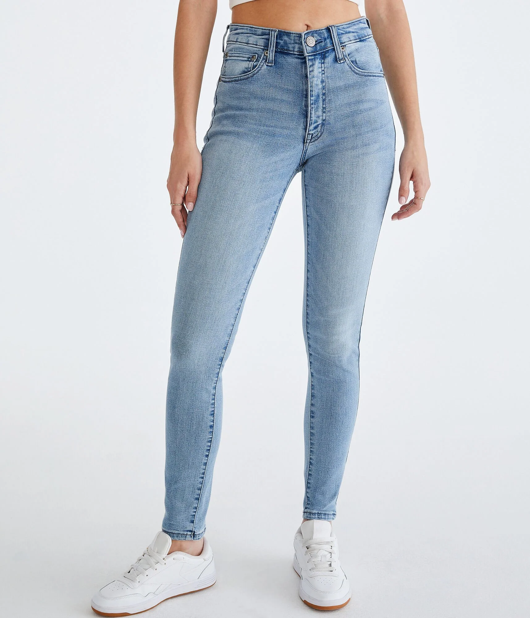 Aeropostale Womens Premium Seriously Stretchy High-Rise Jegging