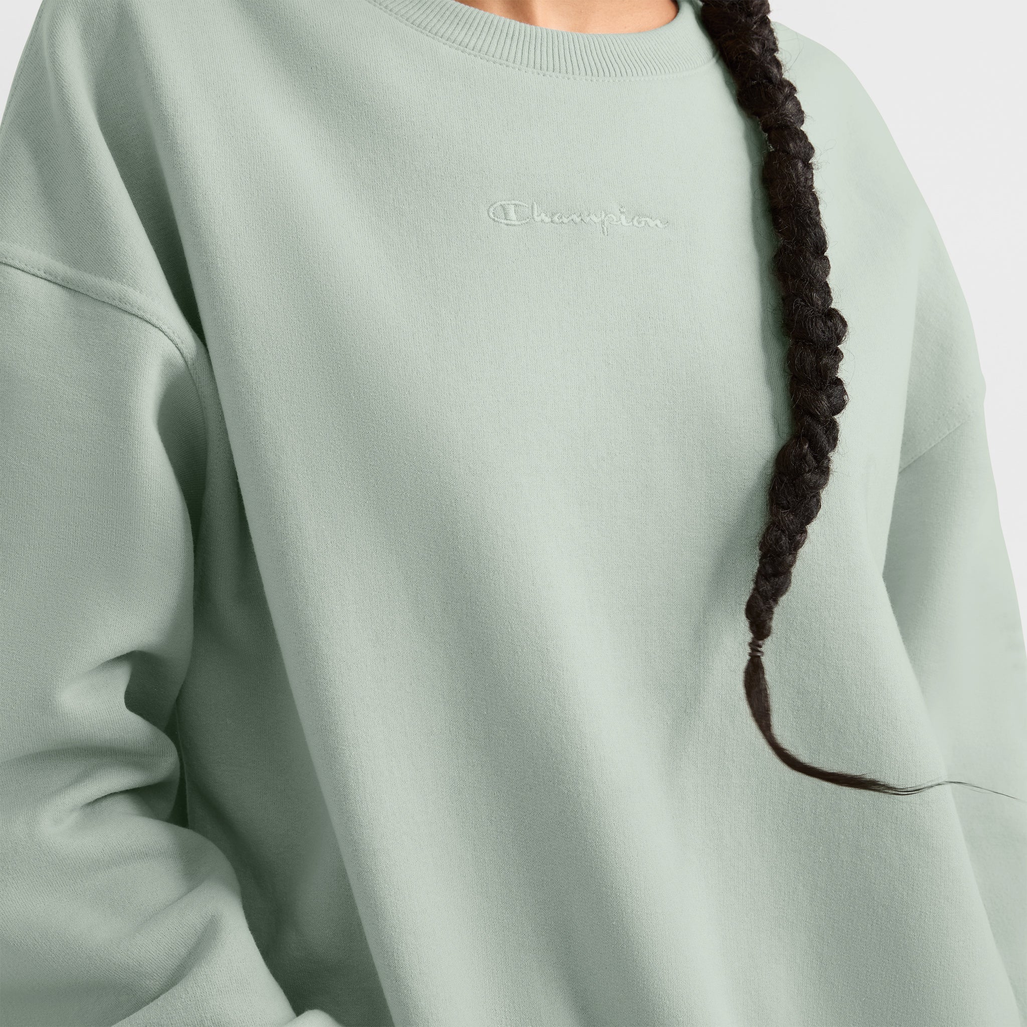 Powerblend Crewneck Sweatshirt, Embroidered Script Logo