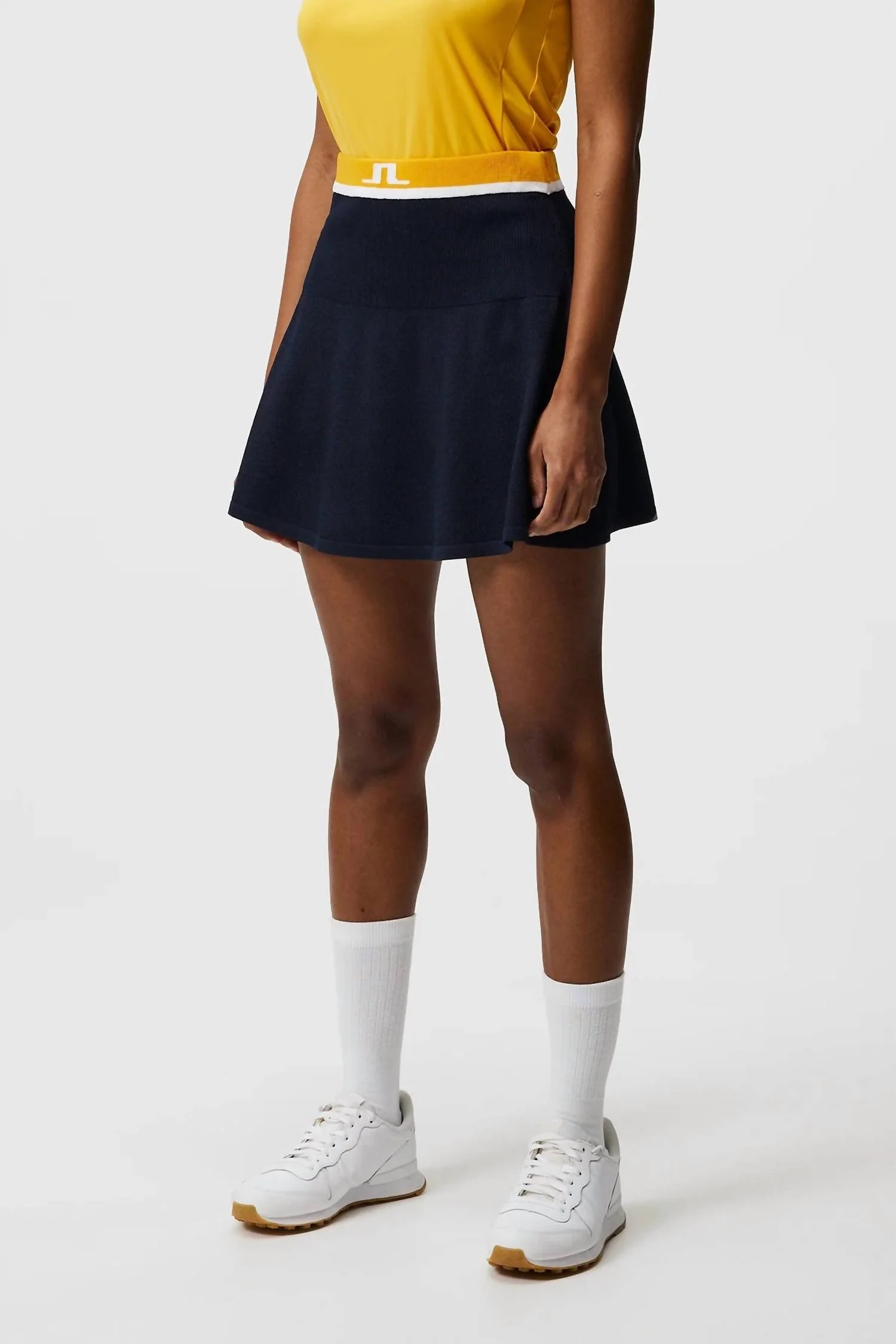 Frida Knitted Skirt In 1040 Citrus