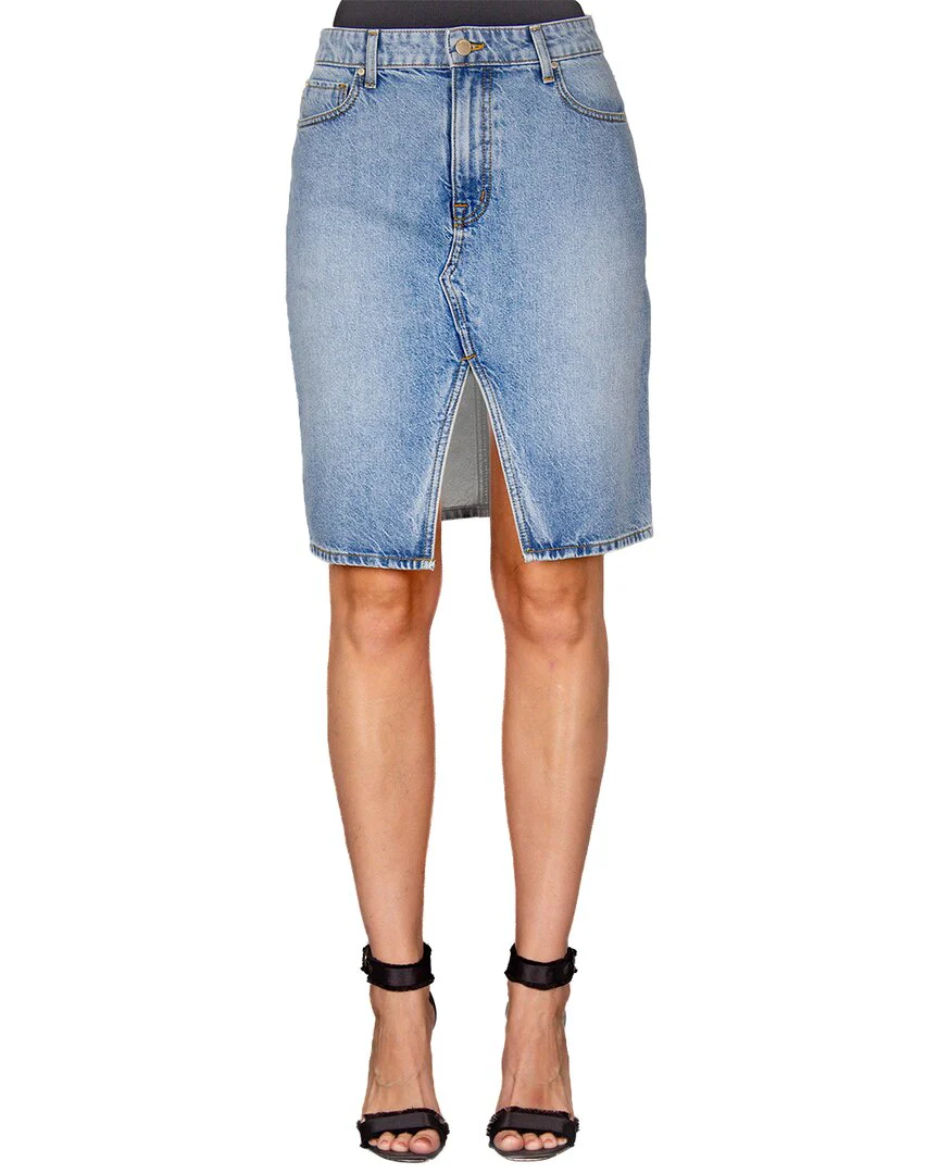 Fidelity Denim Geffen Blue Skirt