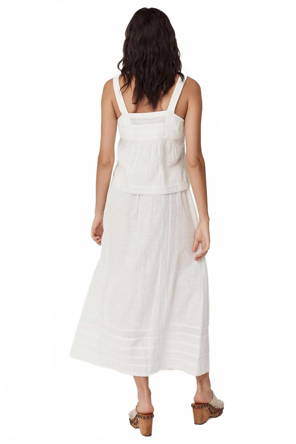 Serendipity Lace Skirt In Jasmine