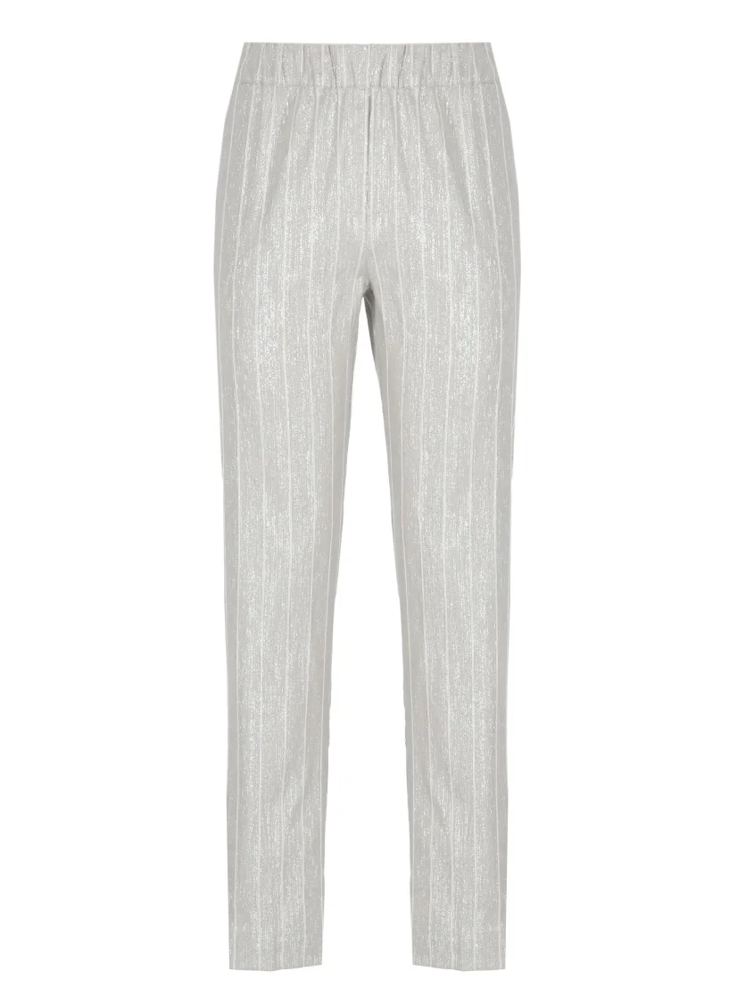 Grey Viscose Pants