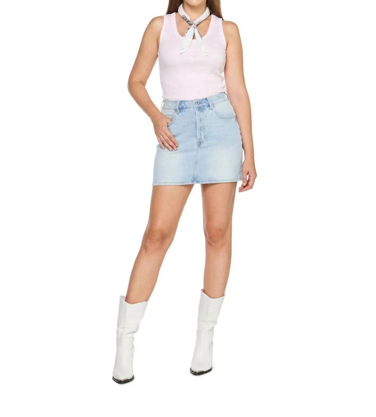 Turner Skirt In Denim