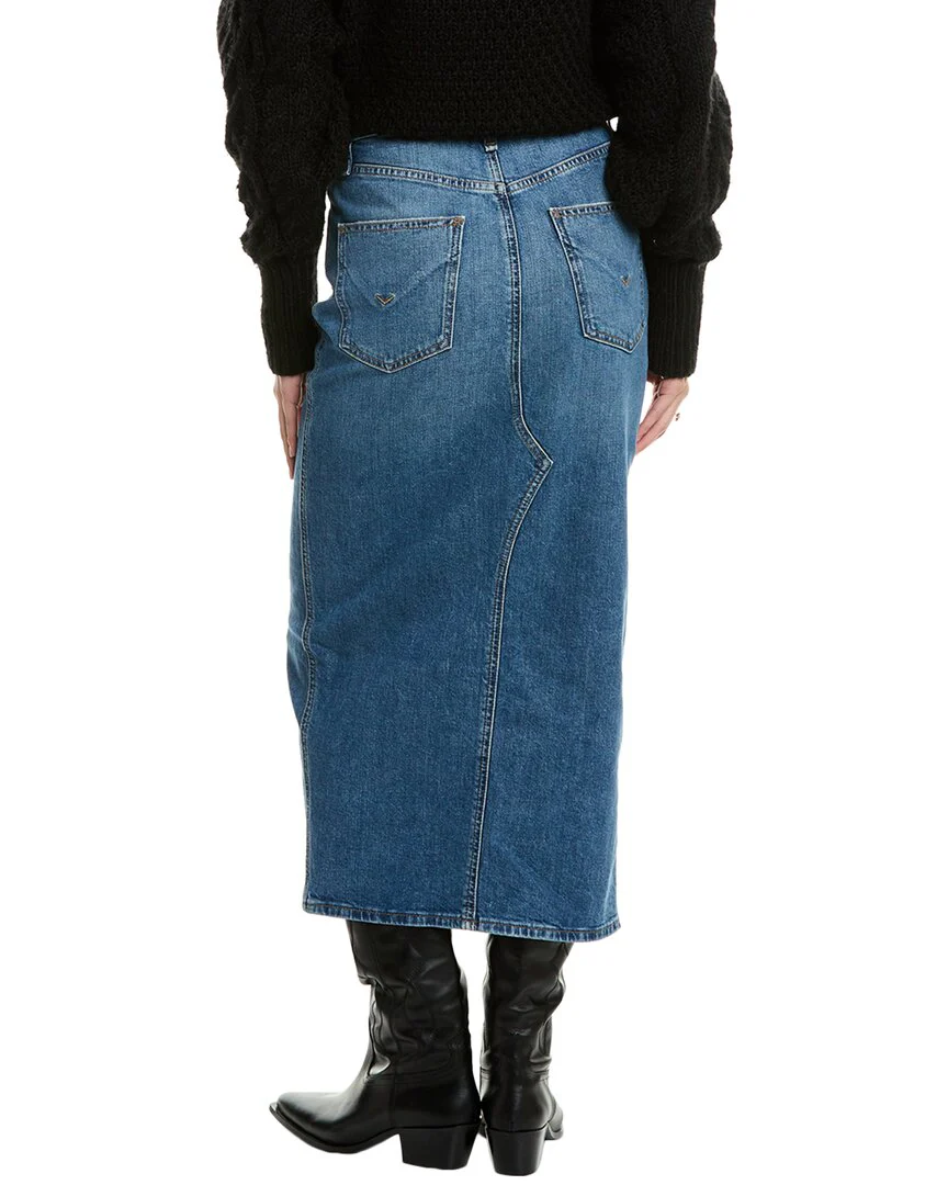 HUDSON Jeans Reconstructed Midi Skirt
