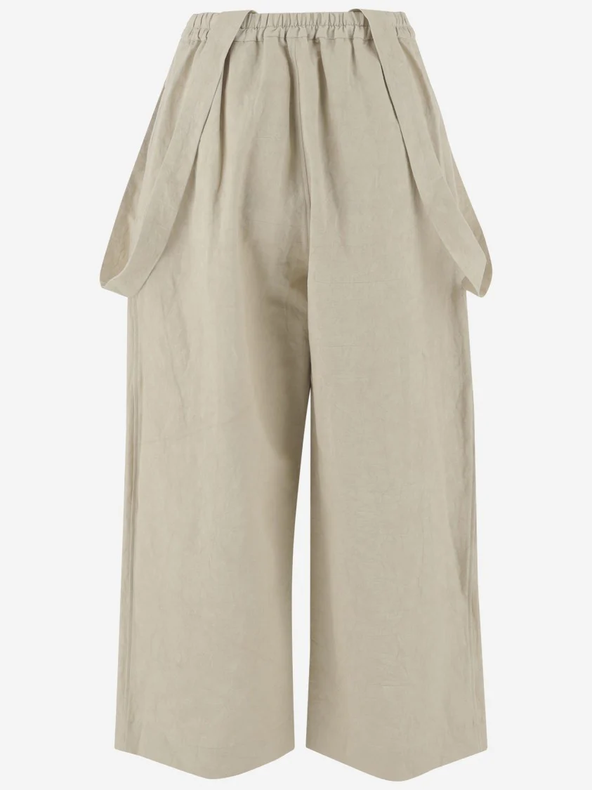 Cotton And Linen Jumper Pants