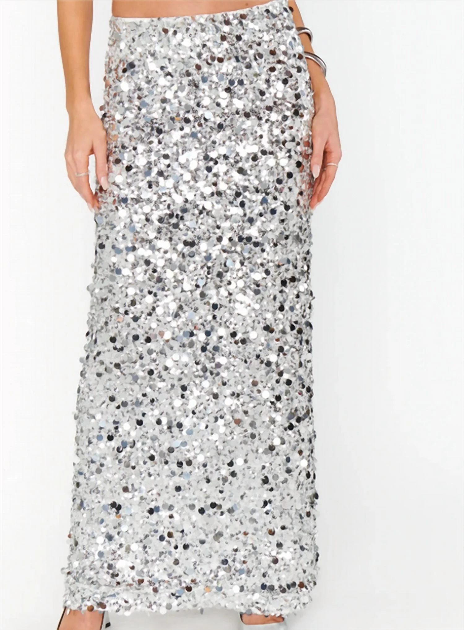 All That Skirt In Silver