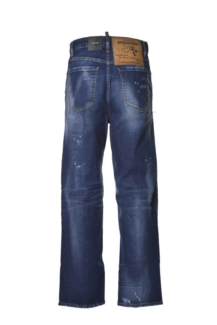 Blue Denim Boston Wide Jeans