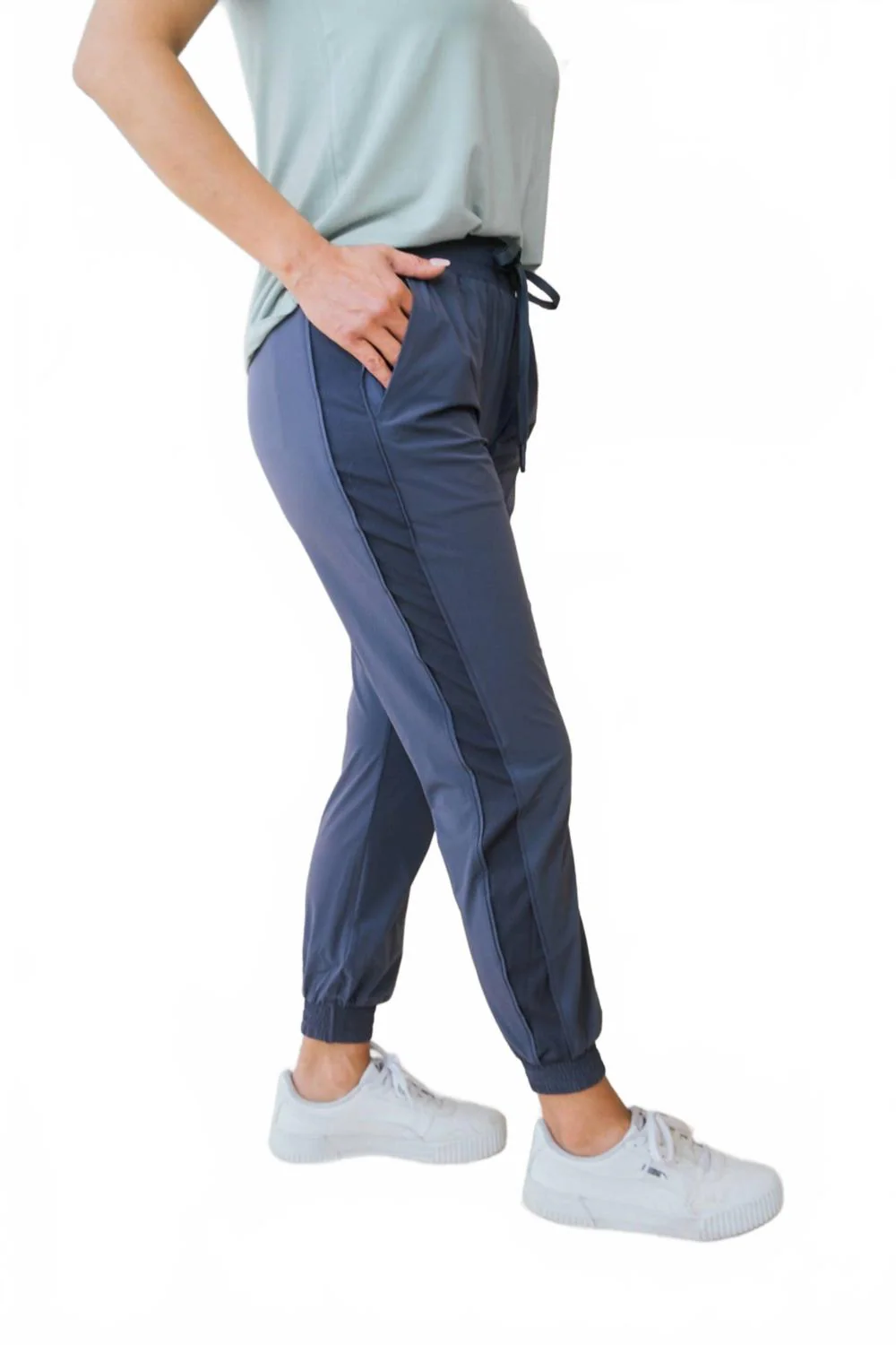 Athletic Jogger Pants In Navy
