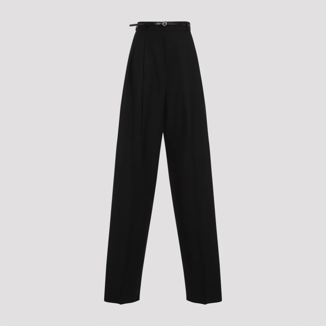 Black Virgin Wool Keins 12 Pants