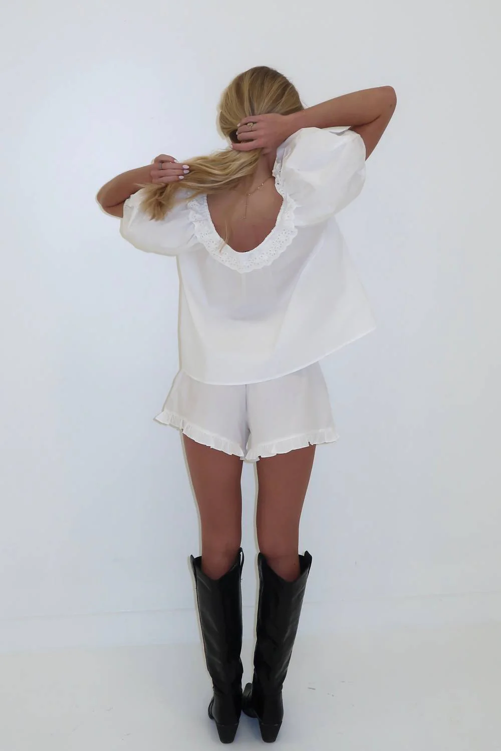 Sunday Morning Set In White