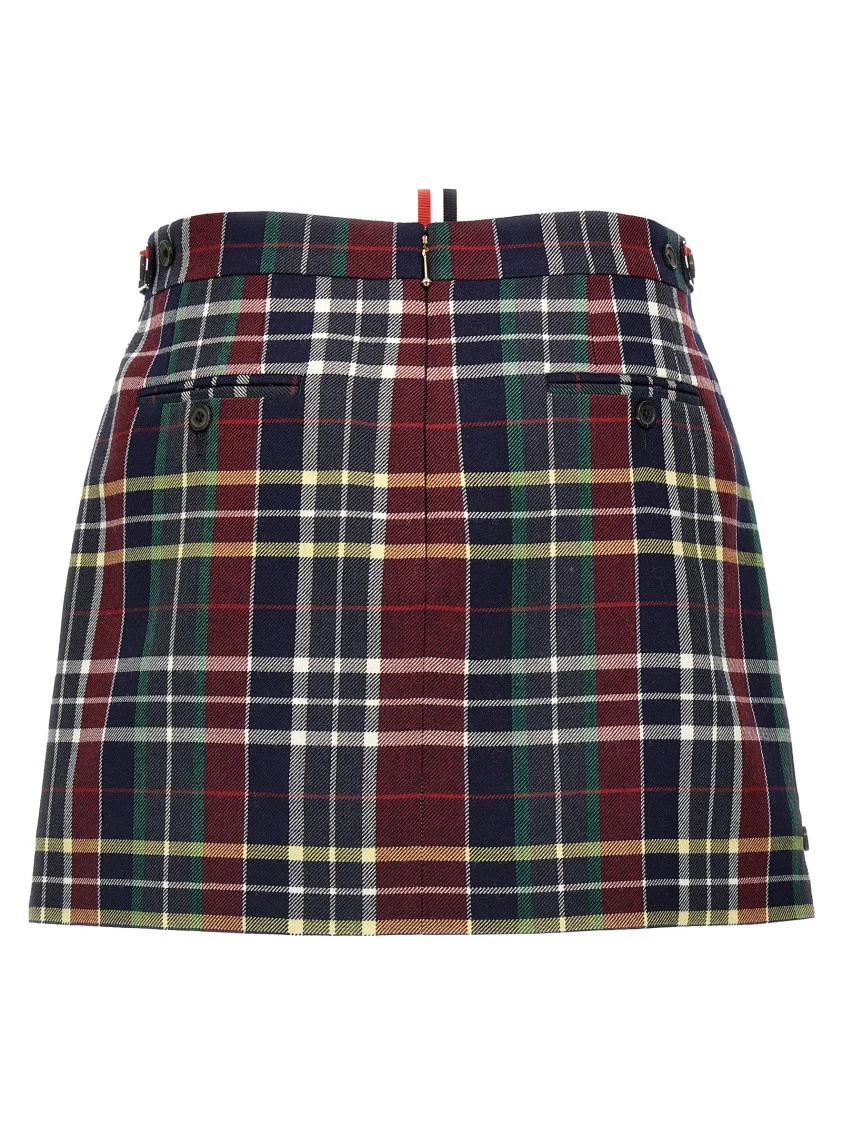Tartan Twill Skirt