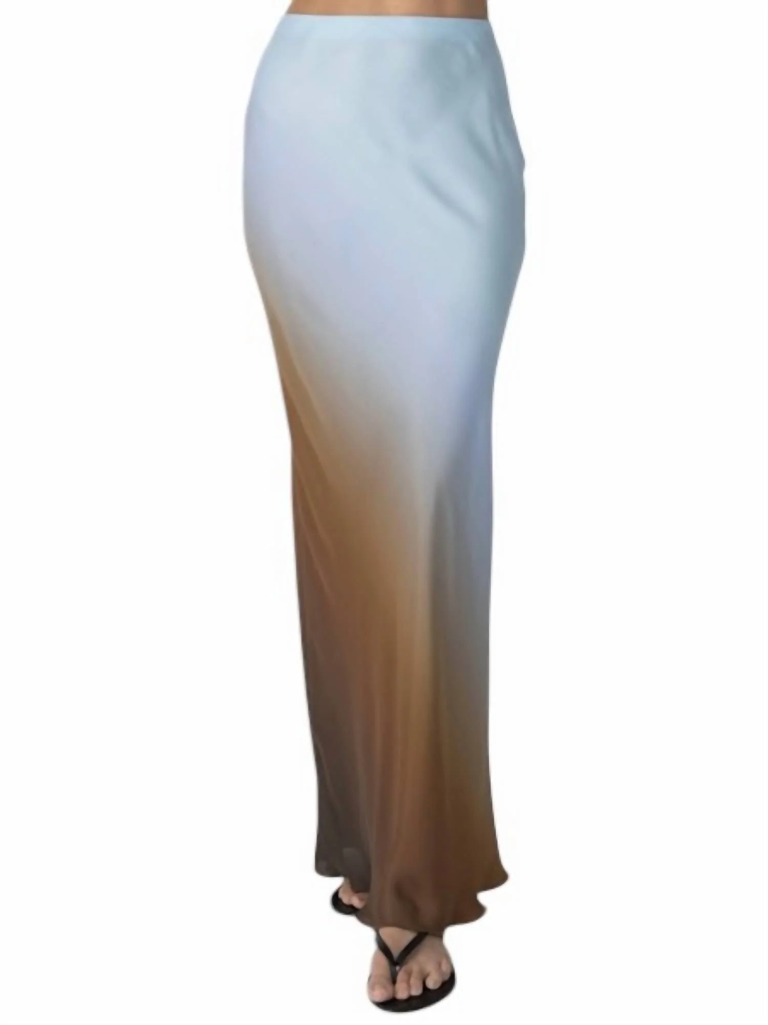 Bia Maxi Skt In Pastel Blue Com