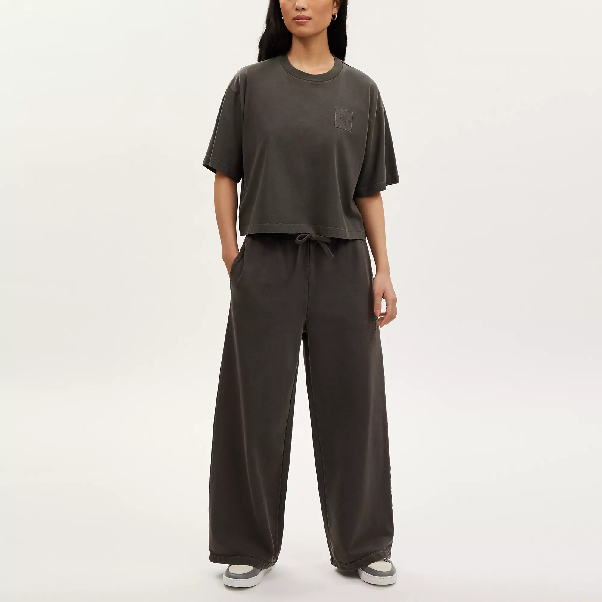 Coach Outlet Garment Dye Track Pants
