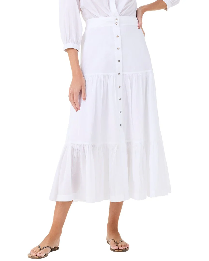 NIC+ZOE Cotton Tiered Skirt