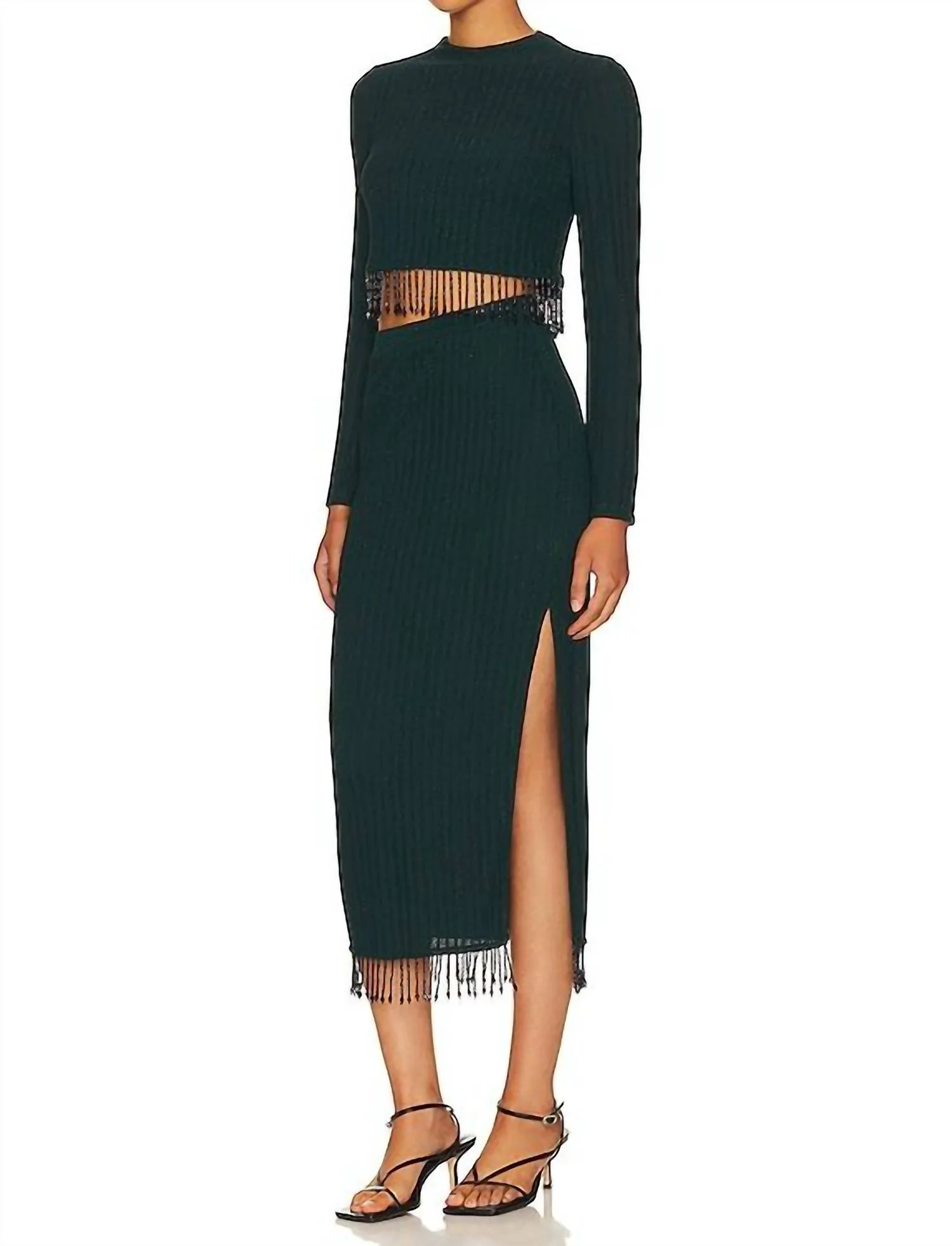 Bexley Set In Black Forest Green