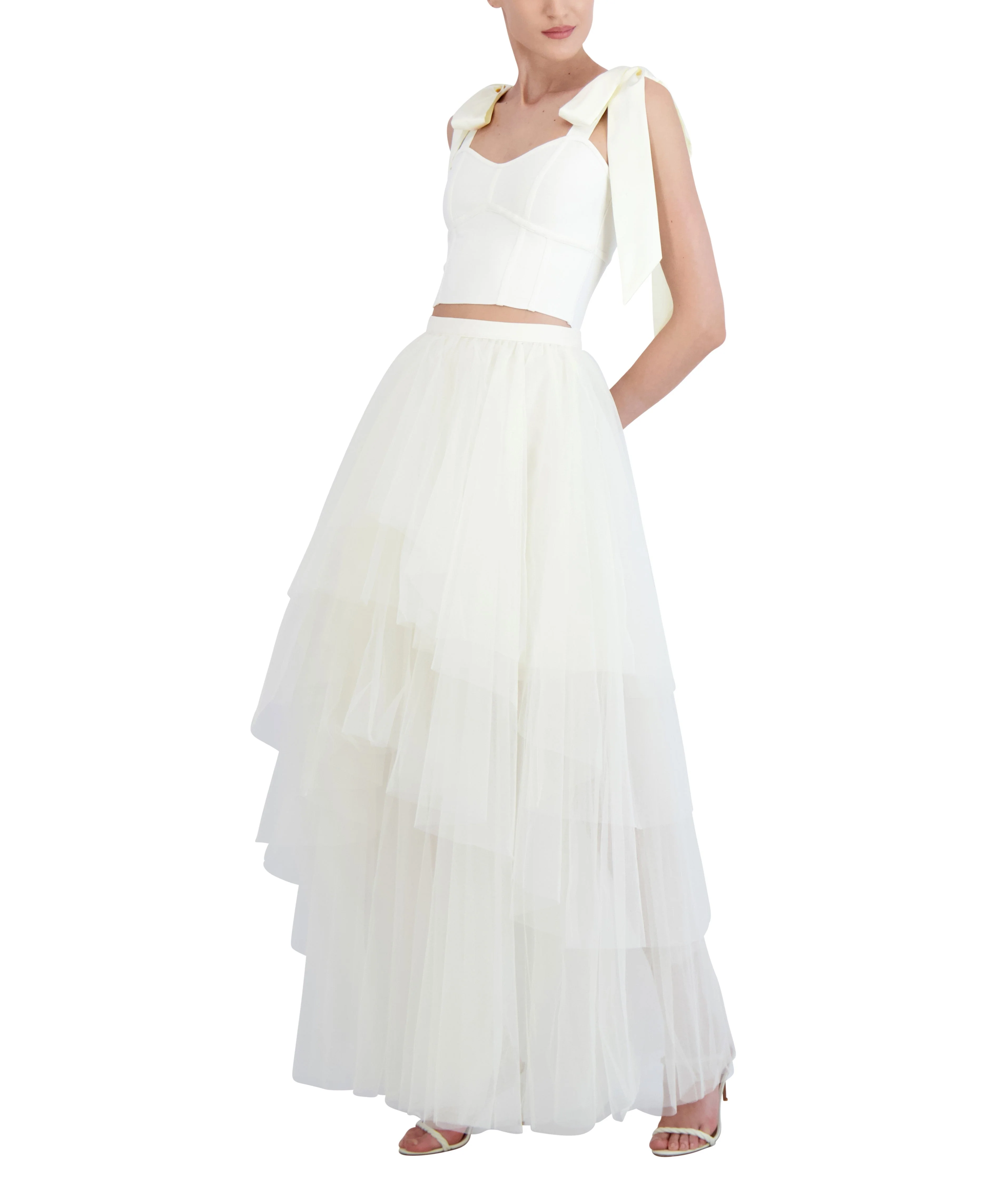 LAYERED TULLE SKIRT
