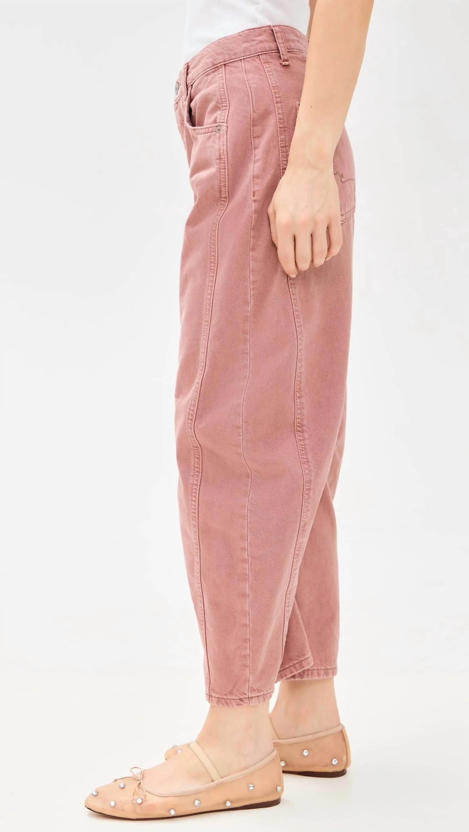 Good Luck Barrel Jeans In Sunsetter