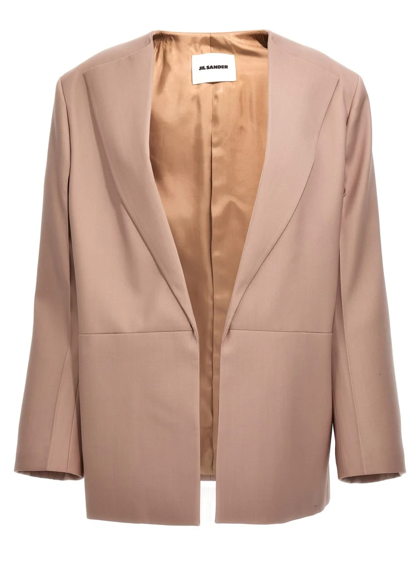 Single-Breasted Blazer Jacket