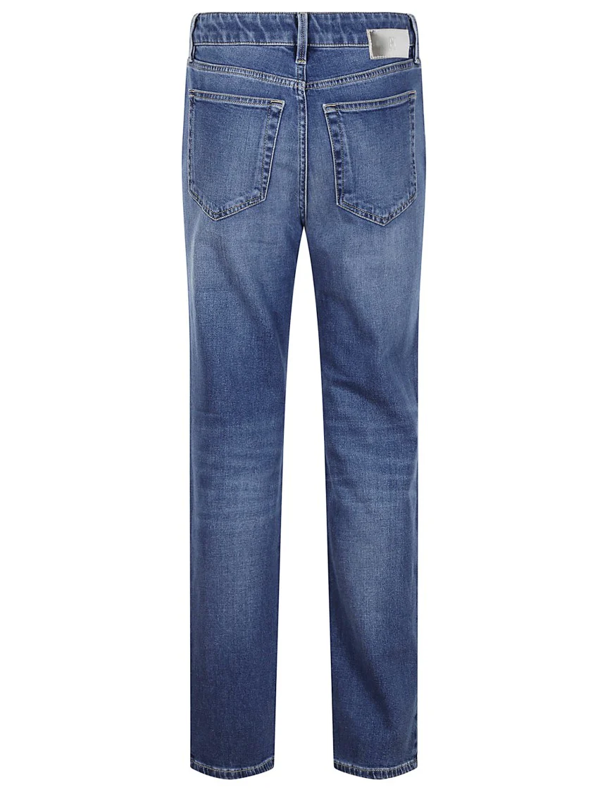 Alanis Classic Straight-Leg Jeans In Light Wash