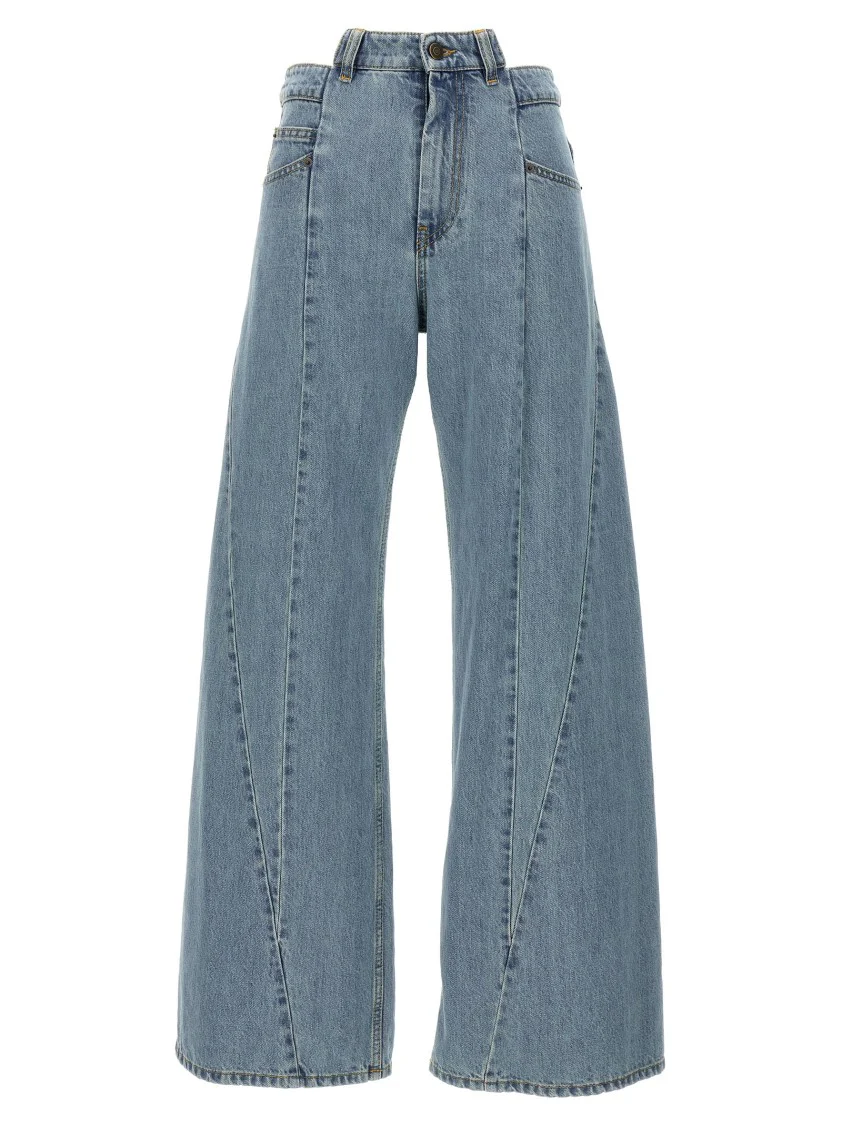 Jeans Asymmetrical Waist