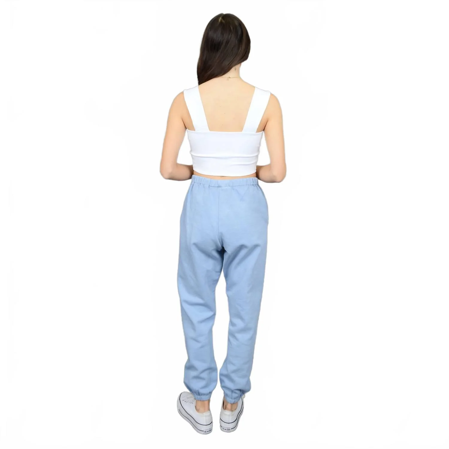 Josie Fleece Jogger - Plus In Blue
