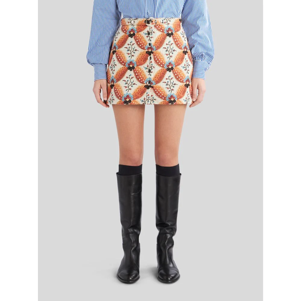 MINI JACQUARD SKIRT