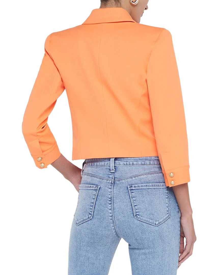 L'AGENCE Kumi Crop Fitted Jacket