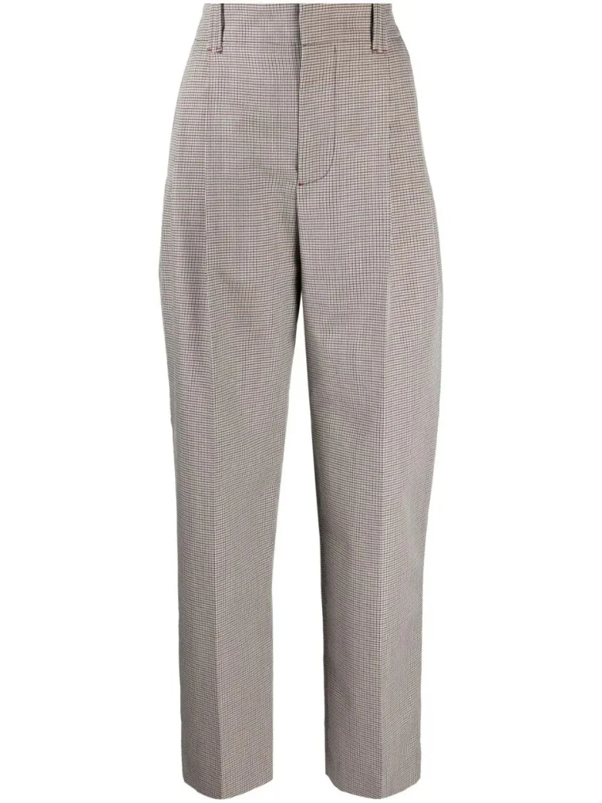 Tailored High-Waisted Trousers