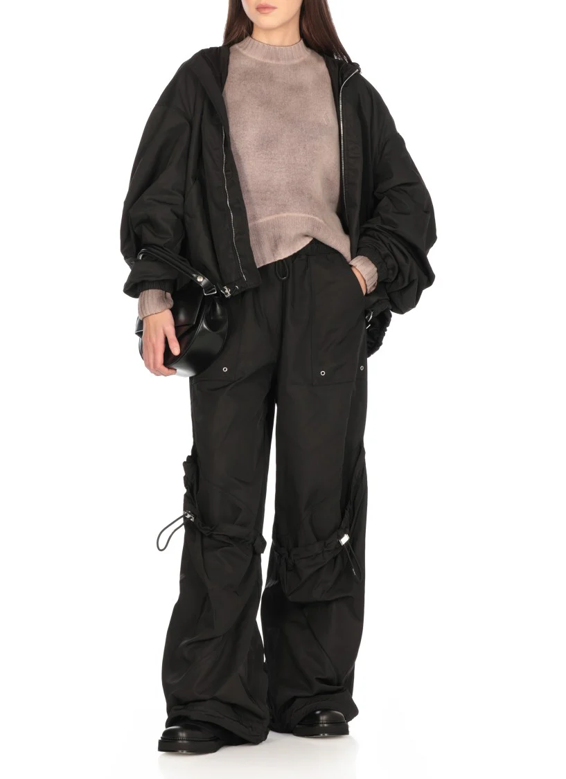 Flared Cargo Pants