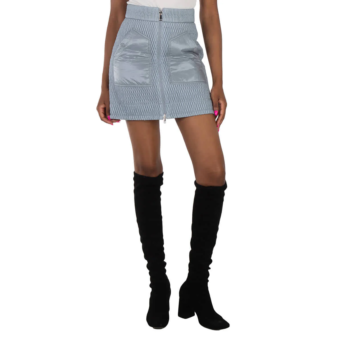 Moncler Quilted A-Line Skirt