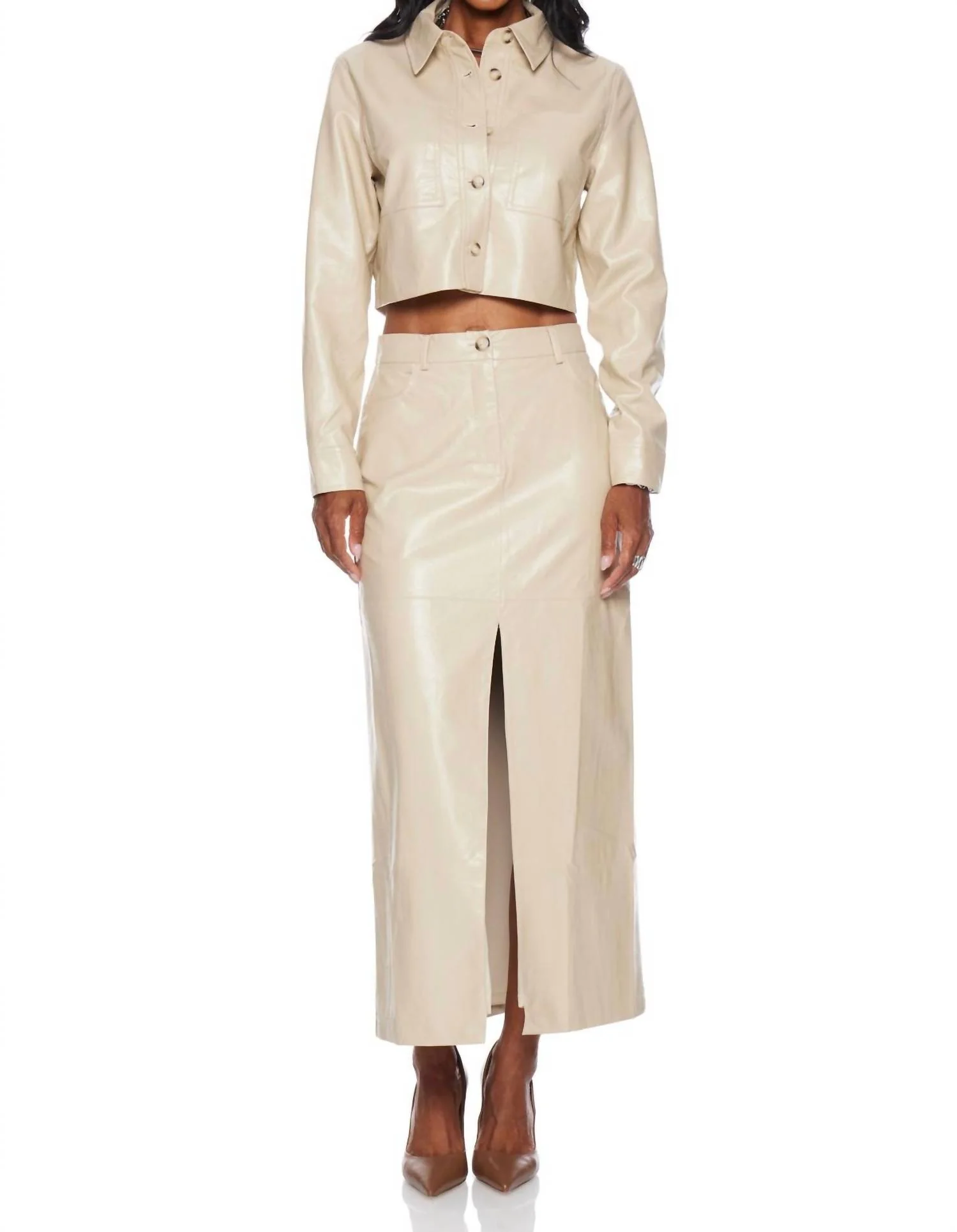 Danica Skirt In Beige