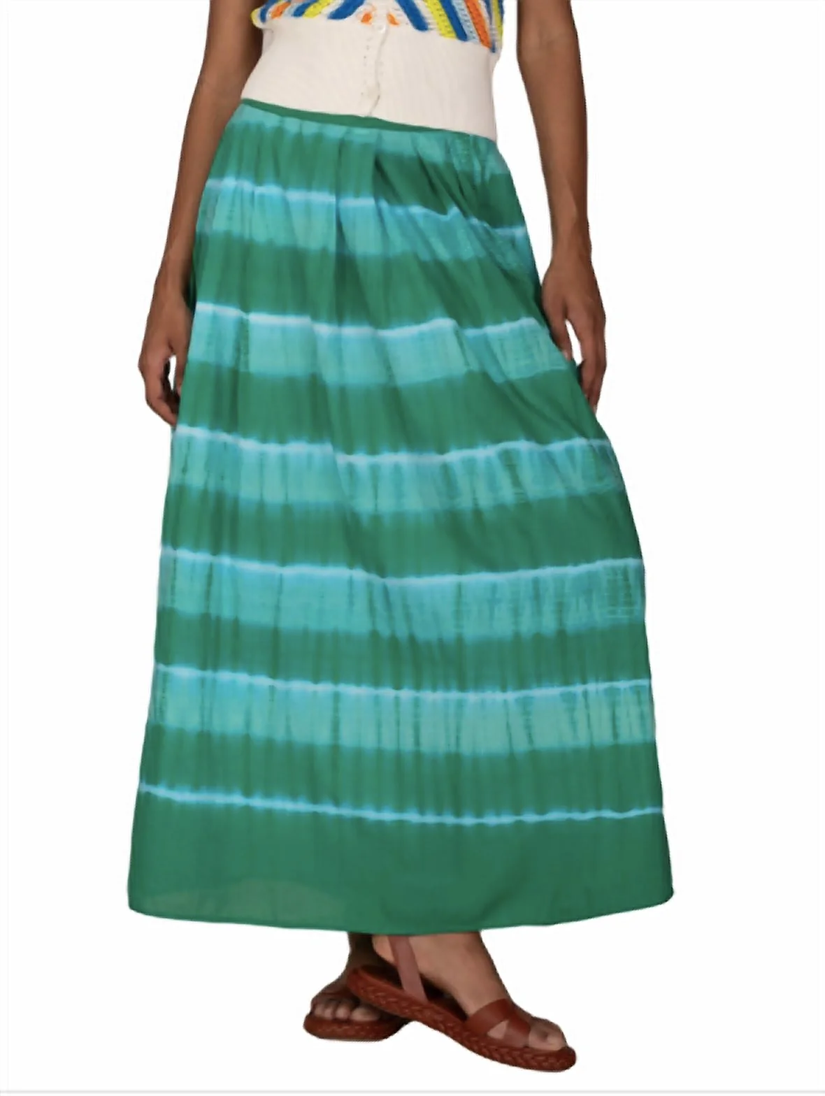 Deena Skirt In Emerald