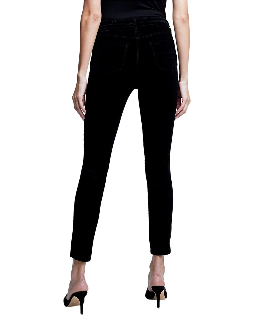 L'AGENCE Katrina Ultra High-Rise Skinny Jean Noir Jean