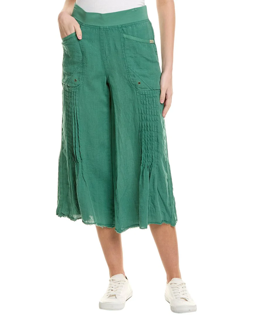XCVI Brielle Linen Gaucho Pant