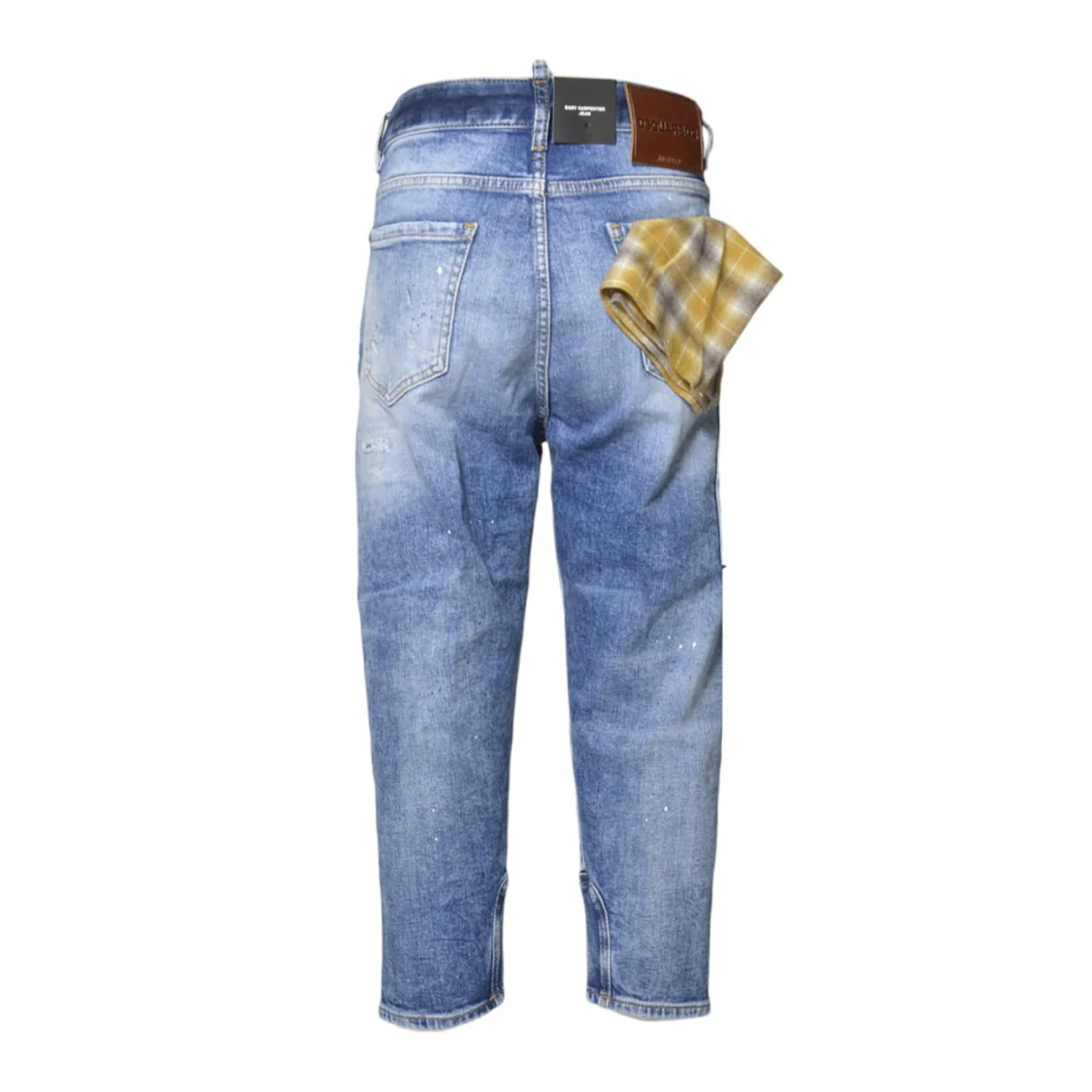 Baby Carpenter Light Scarface Jeans In Blue Denim
