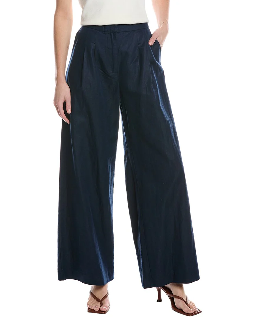 J.McLaughlin Amal Linen-Blend Pant