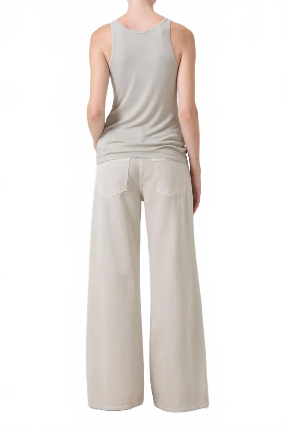 Clara Low Rise Flare Jeans In Tusk