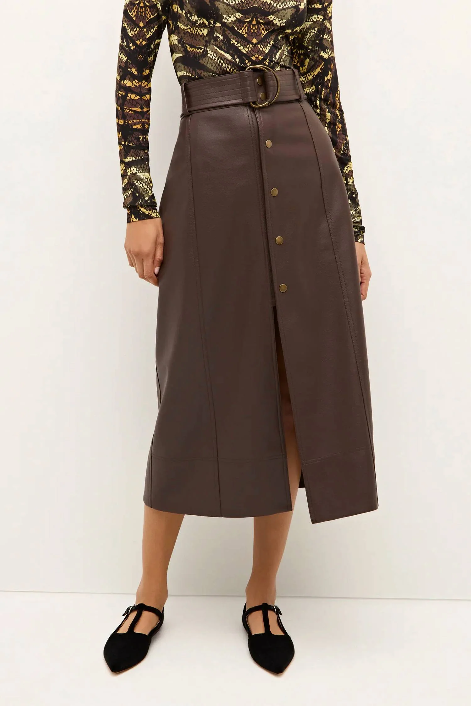 Chelsea Skirt In Walnut